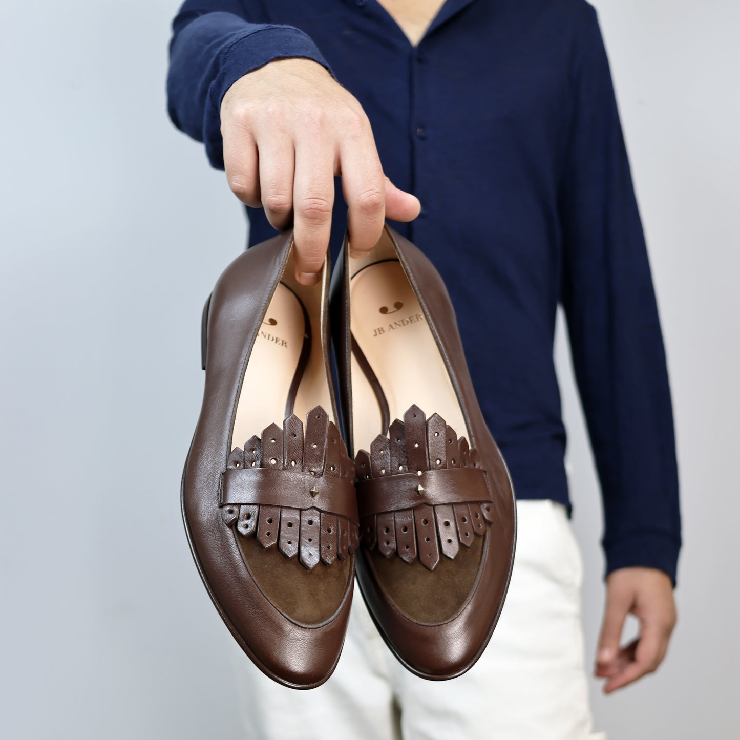 Mocasín Scottie (piel negra)