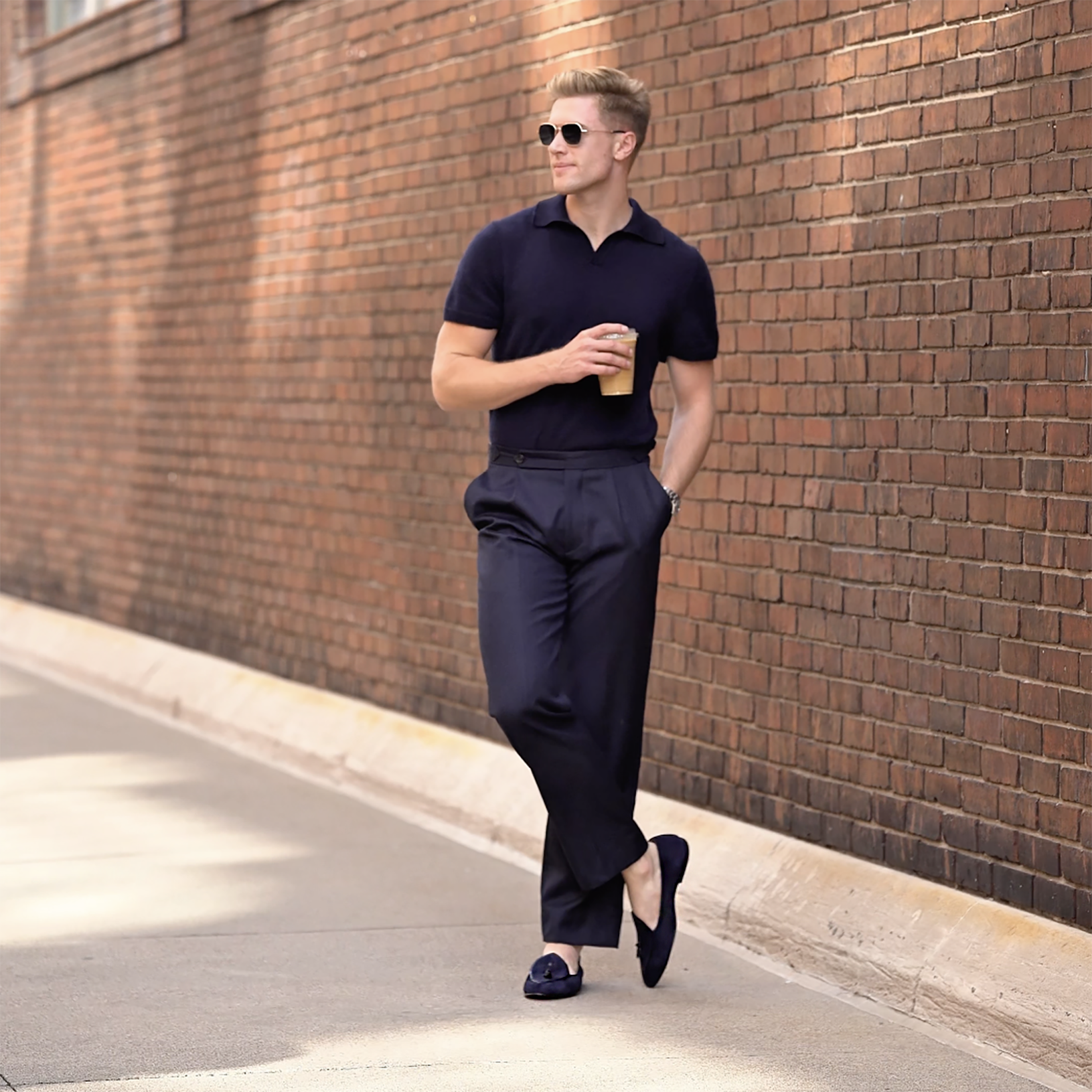 JB Ander suede Tassel loafers the Valedictorian