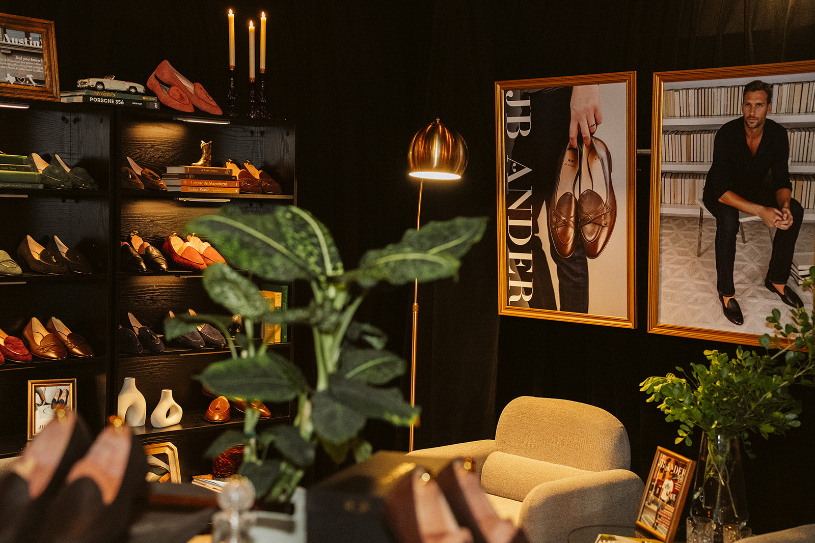 JB Ander loafers display 