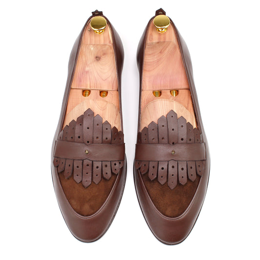 Kilt Loafer | The Scottie (Chelsea  Chestnut)