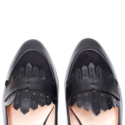 Kilt Loafer | The Scottie (Nero)