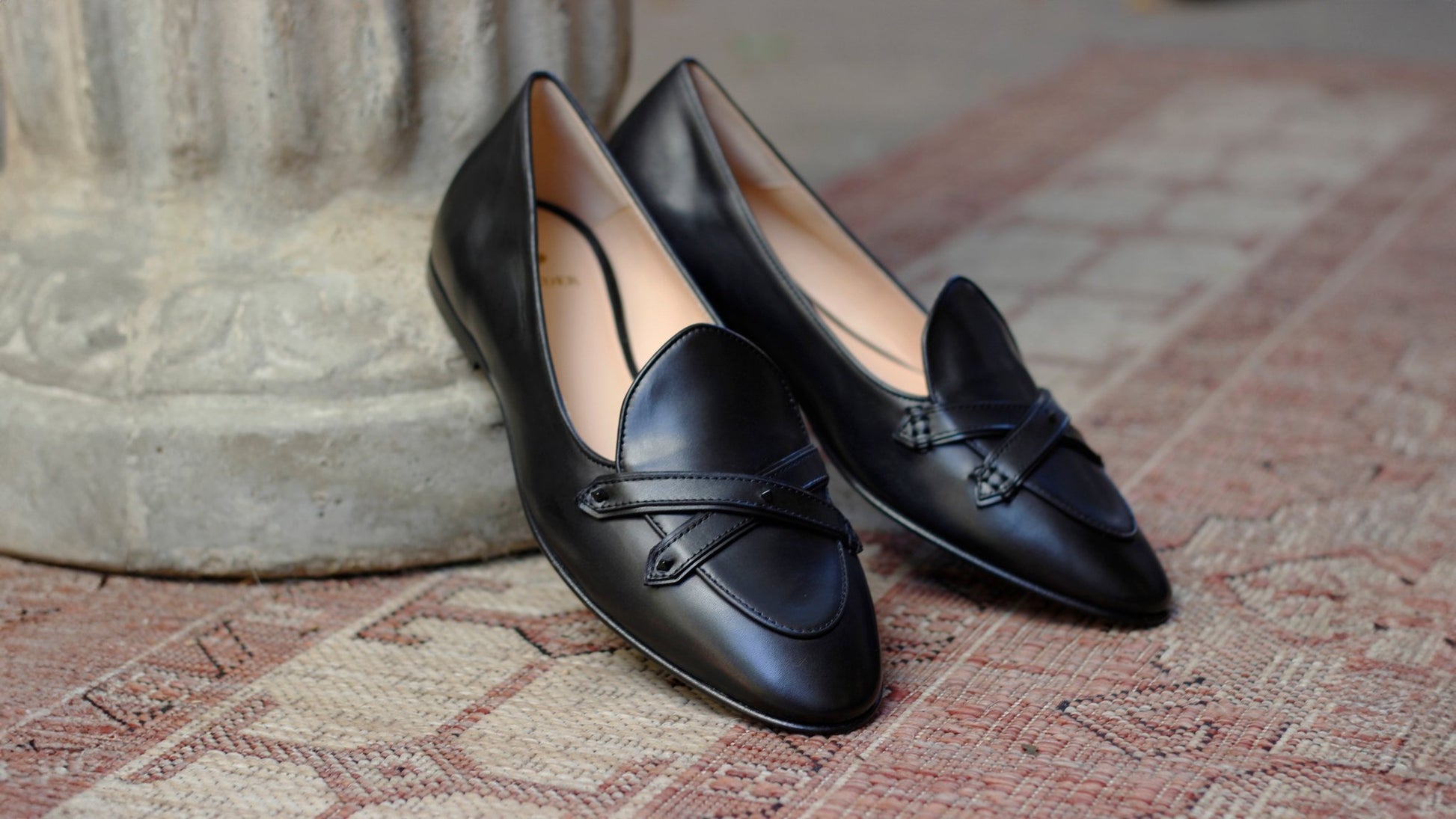 Lincoln Loafer (Nero Leather) - JB Ander